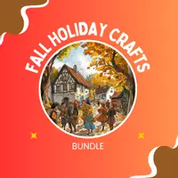 Vorschau - Arbeitsblätter - Fall & Autumn Crafts for Primary School – Celebrate Autumn Holidays Creatively - Deckblatt