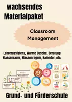 Vorschau - Arbeitsblätter - Materialpaket Classroom Management Förderschule Grundschule - Deckblatt