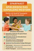 Vorschau - Unterrichtsreihen - Sparpaket: Spielerisch das Einmaleins meistern – Mathe mit Spaß & Teamgeist für die Grundschule - Deckblatt