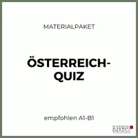 Vorschau - Quiz - Österreichquiz | kulturreflexives Lernen | Materialpaket - Deckblatt