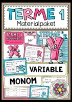 Vorschau - Arbeitsblätter - TERME 1 - Materialpaket (7. Schulstufe) - Deckblatt