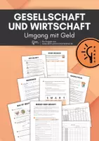 Vorschau - Arbeitsblätter - Materialpaket Umgang mit Geld - ideal für Produktives Lernen in Klasse 8 und 9 - Deckblatt