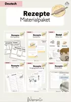 Vorschau - Arbeitsblätter - Vorgangsbeschreibung Rezepte - Materialpaket - Deckblatt