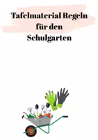 Vorschau - Arbeitsblätter - Materialpaket Einführungsstunden Schulgarten - Deckblatt