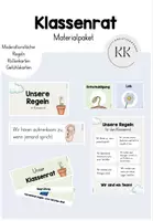Vorschau - Poster - MATERIALPAKET - Klassenrat - Deckblatt