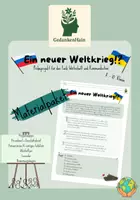 Vorschau - Arbeitsblätter - Materialpaket Probeprojekt "Ein neuer Weltkrieg!?" - Deckblatt