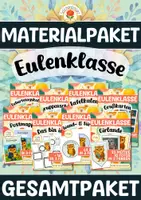 Vorschau - Arbeitsblätter - Materialpaket - Eulenklasse (Gesamtpaket) - Deckblatt