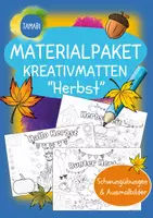Vorschau - Arbeitsblätter - Materialpaket - Schwungübungen Vorschule - Kreativmatten "Herbst" - Schwungübungen - malen & zeichnen | Vorschule | Schwungübungen Klasse 1 | Herbst Kindergarten | Aufgaben für Schnelle | Ich bin fertig Aufgaben | Lückenfüller | Ausmalbilder Herbst - Deckblatt
