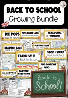 Vorschau - Arbeitsblätter - Materialpaket Growing Bundle Back to School Englisch Sek I - Deckblatt
