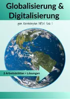 Vorschau - Arbeitsblätter - Materialpaket Globalisierung & Digitalisierung – Raumstrukturen im Wandel - Deckblatt