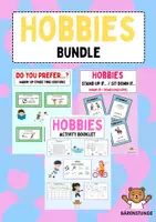 Vorschau - Arbeitsblätter - Hobbies / Free Time: Materialpaket / Bundle (Englisch Grundschule) - Deckblatt