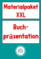 Vorschau - Arbeitsblätter - Materialpaket: Buchpräsentation - Deckblatt