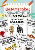 Vorschau - Arbeitsblätter - Materialpaket - Alle Forscherhefte - Stefan Welles - Deckblatt
