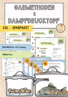 Vorschau - Unterrichtsreihen - Garmethoden & Dampfdrucktopf im XXL Sparpaket - Deckblatt