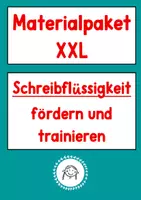 Vorschau - Stundenentwürfe - Bundle: Schreibflüssigkeit fördern und trainieren - Deckblatt