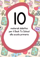 anteprima - Esercizi - Raccolta di materiali per il Back To School - Pagina di copertina