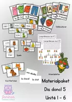 Vorschau - Arbeitsblätter - Materialpaket - Dis donc! 5 - Unité 1 - 6 - Deckblatt
