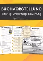 Vorschau - Arbeitsblätter - Sparpaket Buchvorstellung - Deckblatt