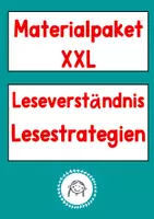 Vorschau - Stundenentwürfe - Materialpaket XXL: Leseverständnis - Deckblatt