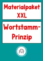 Vorschau - Stundenentwürfe - Materialpaket: Wortstamm- Prinzip - Deckblatt