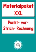Vorschau - Stundenentwürfe - Materialpaket: Punkt- vor- Strich- Rechnung - Deckblatt