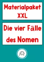 Vorschau - Stundenentwürfe - Materialpaket: Die vier Fälle des Nomen - Deckblatt