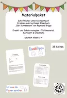 Vorschau - Stundenentwürfe - Materialpaket Erzählen - Unterrichtsentwurf & Tafelmaterial - Deckblatt