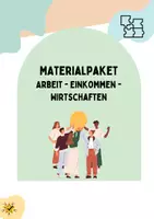 Vorschau - Stundenentwürfe - Materialpaket "Arbeit-Wirtschaften-Einkommen" - Deckblatt