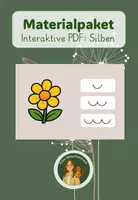 Vorschau - Fördermaterial/Inklusion - Materialpaket: Interaktive PDF (Silbenbögen) - Deckblatt
