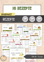 Vorschau - Unterrichtsreihen - 16 Rezepte für den Fachunterricht im Sparpaket - Deckblatt