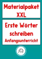 Vorschau - Stundenentwürfe - Bundle: Erste Wörter schreiben - Deckblatt