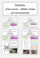 Vorschau - Stundenentwürfe - Materialpaket - Tiere und wir - Tierethik - Deckblatt