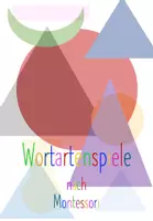 Vorschau - Spiele - Materialpaket Wortartenspiele nach Montessori - Deckblatt