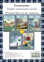 Vorschau - Arbeitsblätter - Materialpaket: Karteiwerkstatt - Lesetexte - Deckblatt