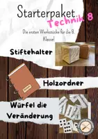 Vorschau - Unterrichtsreihen - Starter-Paket Technik Werken 8 - Deckblatt
