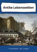 Vorschau - Arbeitsblätter - Materialpaket Antike Lebenswelten 📦 Griechenland & Rom - Sparta & Athen - Deckblatt