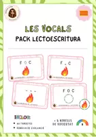 Vista previa - Hojas de trabajo - Les vocals - PACK LECTOESCRIPTURA - Portada