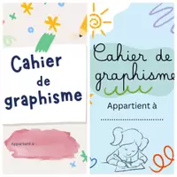 Aperçu - Feuilles d'exercices - Kit cahiers de graphisme MS - GS - Page de couverture