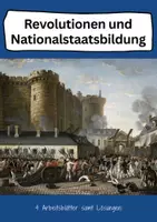 Vorschau - Arbeitsblätter - Materialpaket Revolution & Nationalstaatsbildung in Deutschland und Frankreich - Deckblatt