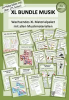 Vorschau - Stundenentwürfe - Wachsendes XL Bundle Musik - Deckblatt