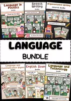 Vorschau - Arbeitsblätter - Language Bundle XXL – Englischunterricht | Phonetik, Sprachlernen, Rhetorik, Writing & Interkulturalität - Deckblatt