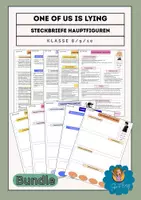 Vorschau - Arbeitsblätter - One of us is lying - Steckbriefe - Materialpaket - Deckblatt