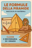anteprima - Esercizi - Raccolta di materiali: le formule della piramide - Pagina di copertina