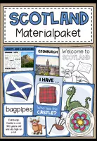 Vorschau - Unterrichtsreihen - SCOTLAND - Materialpaket - Deckblatt