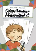 Vorschau - Anderer Materialtyp - Materialpaket Schreibpapier: kariert, liniert und SPEZIAL - Deckblatt