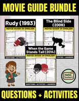 Vorschau - Spiele - Movie Guide BUNDLE: Rudy (1993), When the Game Stands Tall (2014), and The Blind Side (2009) - Deckblatt
