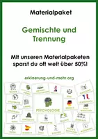 Vorschau - Stundenentwürfe - Gemische & Trennung (großes Materialpaket) - Deckblatt