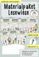 Vorschau - Arbeitsblätter - Wachsendes Materialpaket - "Lesewiesen" I Kl. 1+2 - Deckblatt