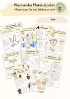 Vorschau - Stundenentwürfe - Materialien für den Ethikunterricht - Wachsendes Materialpaket - Deckblatt