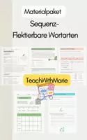 Vorschau - Arbeitsblätter - Materialpaket zu einer gesamten Sequenz- Flektierbare Wortarten - Deckblatt